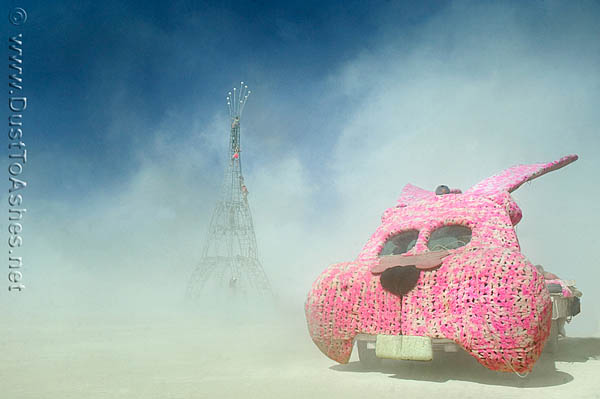 Burning Man Bunny Art Car
