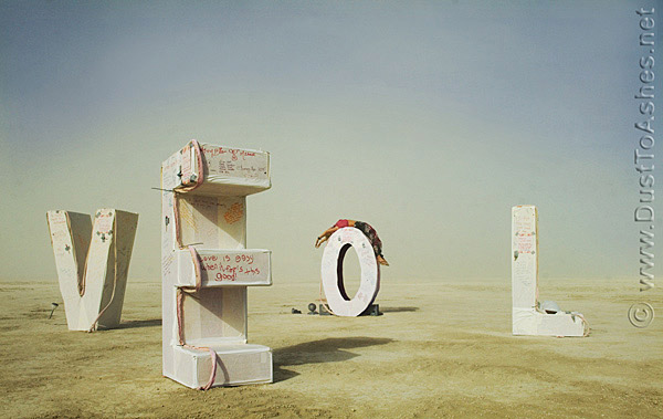 Burning Man love letters