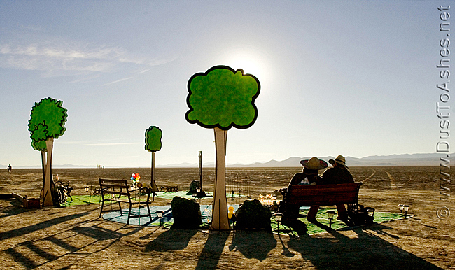 Parklife by Jessica Crompton Parky park oasis in desert