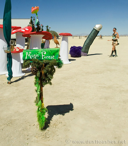 Magic Forest Burning Man theme camp