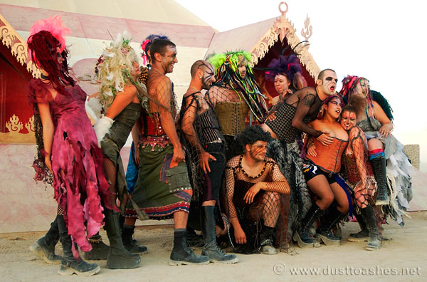 Burning Man performers