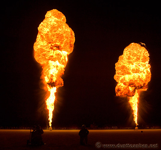 Explosion at Burning Man Festival