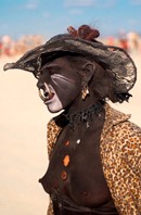 Burning Man portrait