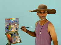 Painting artist