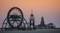 Charon, The Flower Tower, The Temple, The Burning Man statue