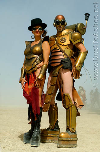 One of the best Burning Man Costumes