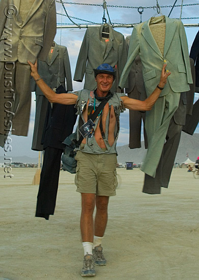 Human-Cost-of-Deception-by-Ellen-Beckmann-and-Aaron-lander-Ales-Prikryl-Dust-to-Ashes-Burning-Man-2009-Evolution Empty Employees Suits and Ales