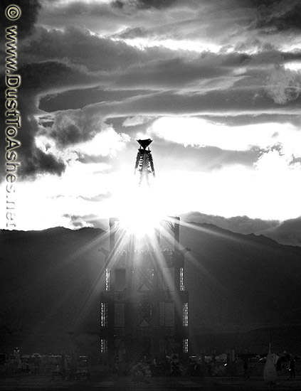 Sunset over Metropolis