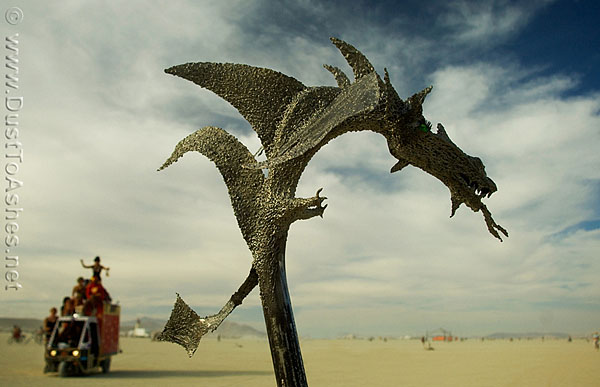 Abstrac art depicting the dragon