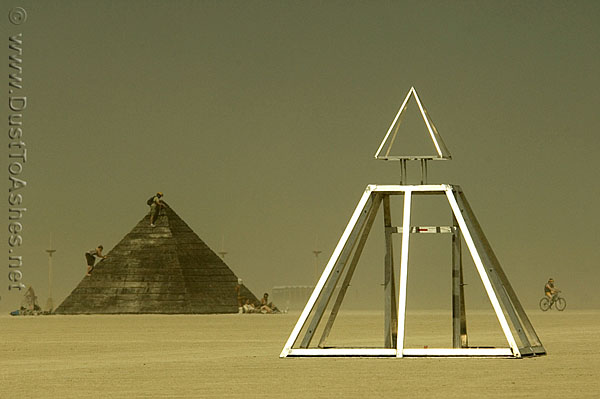 Pyramid resemblance