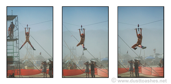 Absolutely Free woman fun with the pulley Girl having fun rolling the pulley down